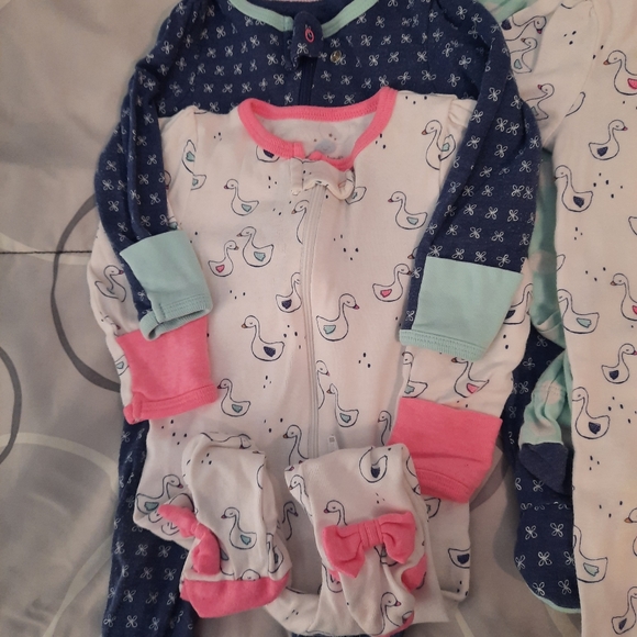 Cloud Island Sleeper Outfit Bundle Swan Themed - Picture 6 of 9